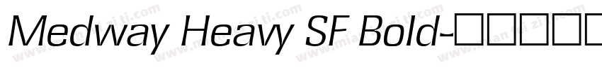 Medway Heavy SF Bold字体转换